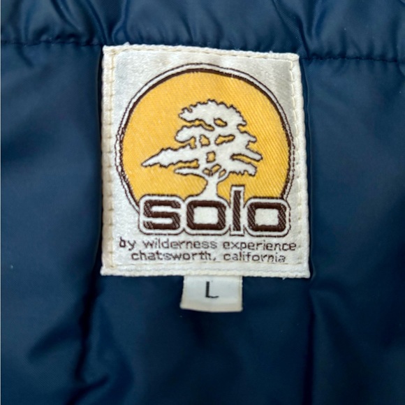 Vintage Solo by Wilderness Experience Puffer Vest Size L - Picture 3 of 5